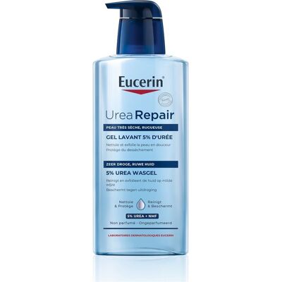 Eucerin UreaRepair Gel Lavant 5% Urea - peau sèche - Gel nettoyant Eucerin UreaRepair Gel Lavant 5% Urea - peau sèche - Gel nettoyant