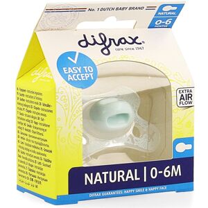 Difrax Sucette Natural 0 - 6 Mois Difrax Sucette Natural 0 - 6 Mois