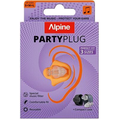 Alpine Party Plug Bouchons d' Oreilles Transparents Alpine Party Plug Bouchons d' Oreilles Transparents