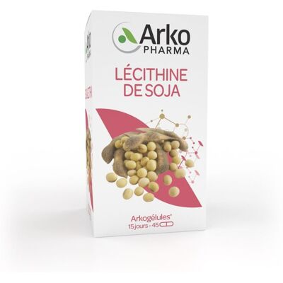 ARKOPHARMA - Arko Lecithine De Soja 45 Gélules ARKOPHARMA - Arko Lecithine De Soja 45 Gélules