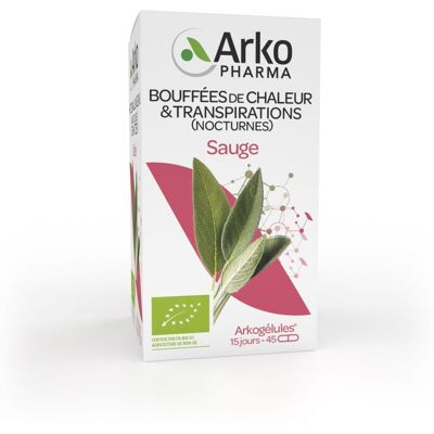 ARKOPHARMA - Arko Sauge Bio 45 Gelules ARKOPHARMA - Arko Sauge Bio 45 Gelules