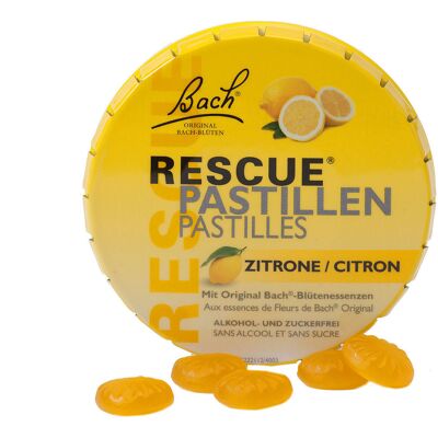 Bach Rescue Pastilles Citron 50 g Bach Rescue Pastilles Citron 50 g