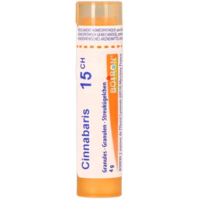 Cinnabaris Granules 15Ch Boiron Cinnabaris Granules 15Ch Boiron