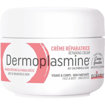 Crème Dermoplasmine Boiron - Réparatrice au calendula pour peau sèche - 20g Crème Dermoplasmine Boiron - Réparatrice au calendula pour peau sèche - 20g