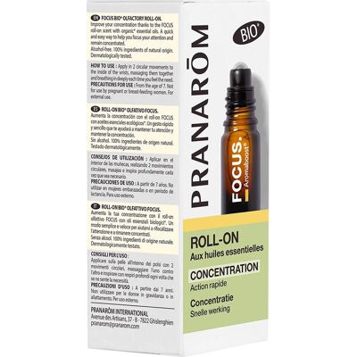 Pranarom Aromaboost Roller Focus Bio 5 ml Pranarom Aromaboost Roller Focus Bio 5 ml