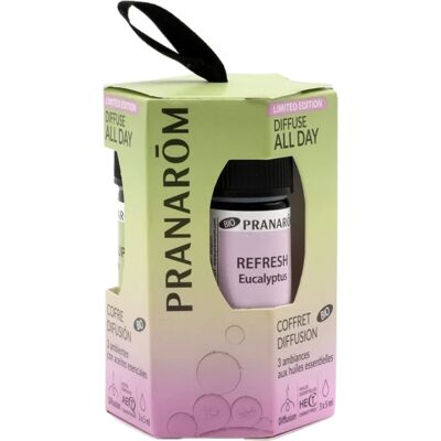 PRANAROM - Pranarôm Coffret Diffusion All Day 3X 5ml PRANAROM - Pranarôm Coffret Diffusion All Day 3X 5ml