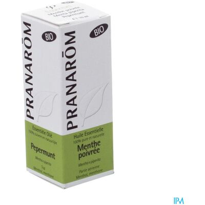Pranarom Huile Essentielle Menthe Poivrée Bio 10 ml Pranarom Huile Essentielle Menthe Poivrée Bio 10 ml