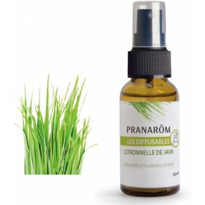 Pranarom Les Diffusables Citronnelle Java 30 ml Pranarom Les Diffusables Citronnelle Java 30 ml