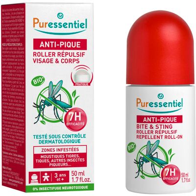Puressentiel Anti Pique Répulsif Roller 50 ml Puressentiel Anti Pique Répulsif Roller 50 ml