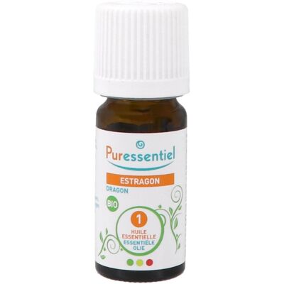 Huile essentielle d'estragon bio Puressentiel - Soutien digestif Huile essentielle d'estragon bio Puressentiel - Soutien digestif