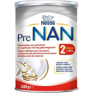 Nestlé Lait pour bébé étape 2 - Poids de naissance faible 400g Nestlé Lait pour bébé étape 2 - Poids de naissance faible 400g
