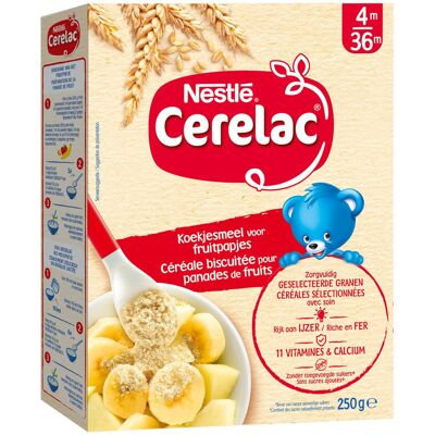 NESTLE - Nestlé Cerelac Céréale Biscuitée 250 g NESTLE - Nestlé Cerelac Céréale Biscuitée 250 g