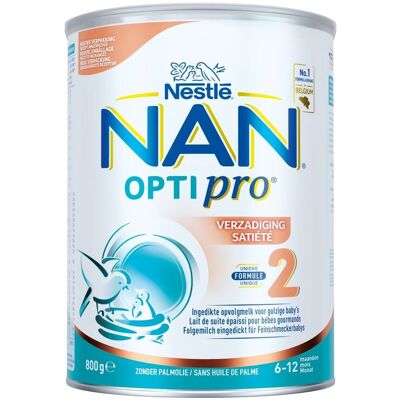 Nestlé NAN Lait de suite 2 - Bébé 6+ mois - 800g Nestlé NAN Lait de suite 2 - Bébé 6+ mois - 800g