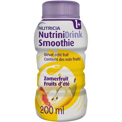 Nutricia Nutrinidrink Smoothie Fruits d'été 200 ml Nutricia Nutrinidrink Smoothie Fruits d'été 200 ml