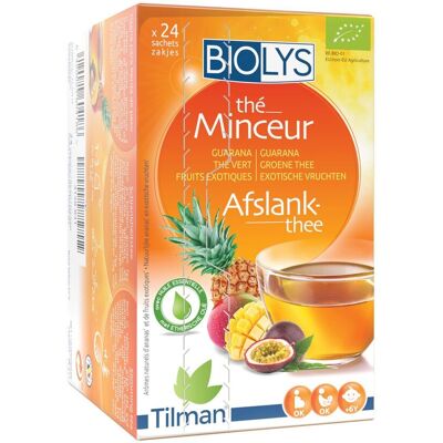 Biolys Infusion Guarana Thé Vert Fruits Exotiques 24 Sachets Biolys Infusion Guarana Thé Vert Fruits Exotiques 24 Sachets