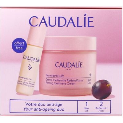 Caudalie Coffret Resveratrol Lift Cachemire 2 Produits Caudalie Coffret Resveratrol Lift Cachemire 2 Produits