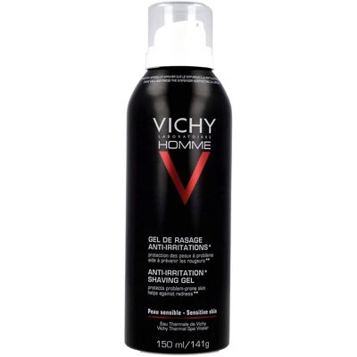 Vichy Homme Gel de Rasage Anti-Irritations - Gel de rasage pour peau sensible Vichy Homme Gel de Rasage Anti-Irritations - Gel de rasage pour peau sensible