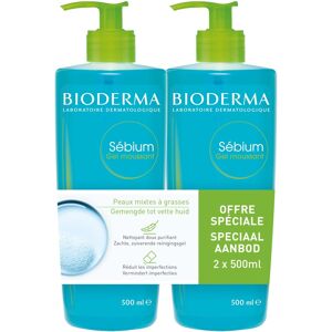 Bioderma Sebium Gel Moussant 2 x 500 ml Prix Promo Bioderma Sebium Gel Moussant 2 x 500 ml Prix Promo