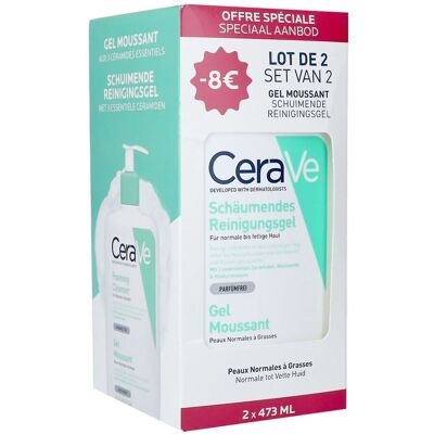 Cerave Duo Gel Nettoyant Moussant 473 ml Cerave Duo Gel Nettoyant Moussant 473 ml