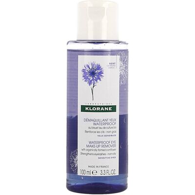 Démaquillant Waterproof à la Centaurée de Klorane - Peau Sensible 100 ml Démaquillant Waterproof à la Centaurée de Klorane - Peau Sensible 100 ml