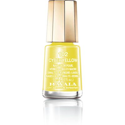 Vernis à Ongles Mavala Mini Jaune Cyber - Vernis Vernis à Ongles Mavala Mini Jaune Cyber - Vernis