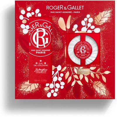 Roger Gallet Coff Jean Marie Farina Noel Edt 100 ml + Savon 100 g Roger Gallet Coff Jean Marie Farina Noel Edt 100 ml + Savon 100 g