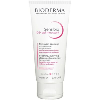 Gel Nettoyant Bioderma Sensibio DS+ pour dermatite séborrhéique - Soins pour peau sensible Gel Nettoyant Bioderma Sensibio DS+ pour dermatite séborrhéique - Soins pour peau sensible