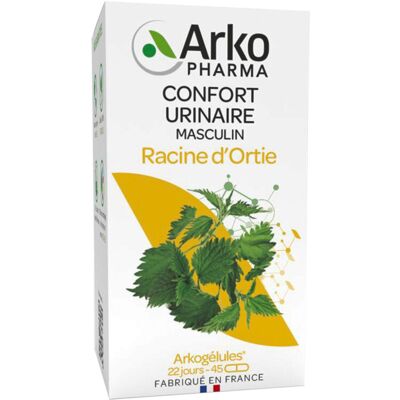 Arkopharma Arkogélules Racine d'Ortie - Capsules de racine d'ortie - Complément alimentaire Arkopharma Arkogélules Racine d'Ortie - Capsules de racine d'ortie - Complément alimentaire
