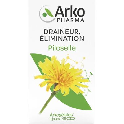 Capsules Piloselle Arkopharma - Soutient l’élimination - 45 capsules Capsules Piloselle Arkopharma - Soutient l’élimination - 45 capsules