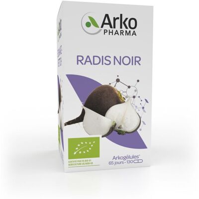 Arkopharma Arkogélules Radis Noir Bio 130 Gélules - Phytothérapie - Nature & Bio - ARKOPHARMA Arkopharma Arkogélules Radis Noir Bio 130 Gélules - Phytothérapie - Nature & Bio - ARKOPHARMA