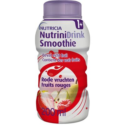 Nutricia Nutrinidrink Smoothie Fruits Rouges 200 ml Nutricia Nutrinidrink Smoothie Fruits Rouges 200 ml