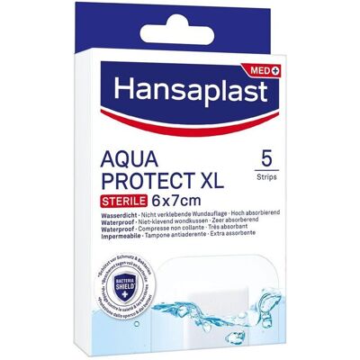 Hansaplast Aquaprotect Strips Sterile XL 5 Pièces Hansaplast Aquaprotect Strips Sterile XL 5 Pièces