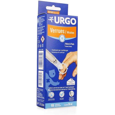 Urgo Verrues Cryothérapie 38ml - Traitement Verrues Urgo Verrues Cryothérapie 38ml - Traitement Verrues
