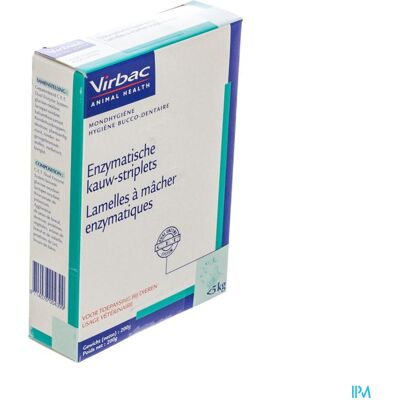 Virbac C.E.T Lamelles à mâcher enzymatiques - Friandises dentaires pour chiens Virbac C.E.T Lamelles à mâcher enzymatiques - Friandises dentaires pour chiens