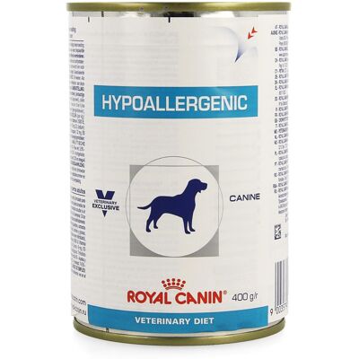 Royal Canin Veterinary Diet Canine Hypoallergenic 400 g 12 Boites Royal Canin Veterinary Diet Canine Hypoallergenic 400 g 12 Boites