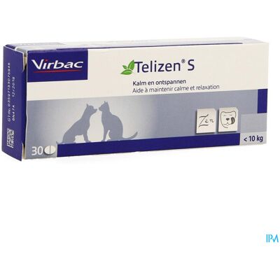 VIRBAC - Telizen S Chiens et Chats 30 Comprimés VIRBAC - Telizen S Chiens et Chats 30 Comprimés