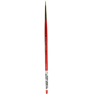 Winsor & Newton Sceptre Gold II Pinceau Rond manche court Série 101 N°0 Winsor & Newton Sceptre Gold II Pinceau Rond manche court Série 101 N°0