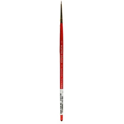 Winsor & Newton Sceptre Gold II Pinceau Rond manche court Série 101 N°000 Winsor & Newton Sceptre Gold II Pinceau Rond manche court Série 101 N°000