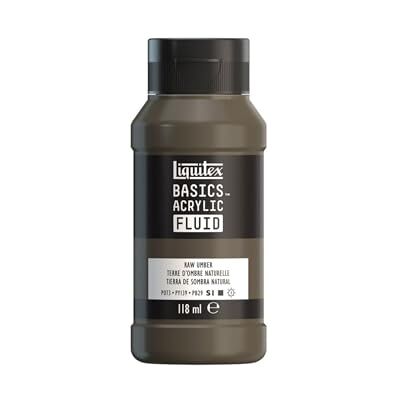 Liquitex - Basics Fluid - Raw Umber - Peinture acrylique Liquitex - Basics Fluid - Raw Umber - Peinture acrylique
