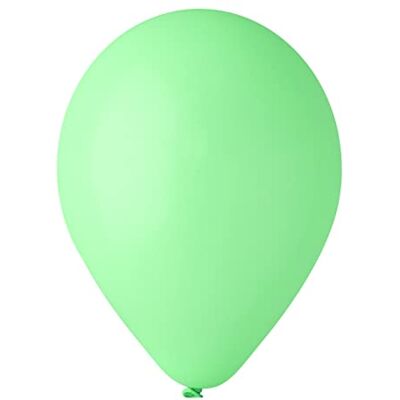 Ciao Lot de 100 ballons en latex naturel de qualité supérieure G120 (Ø 33 cm / 13 "), vert aquamarine Ciao Lot de 100 ballons en latex naturel de qualité supérieure G120 (Ø 33 cm / 13 "), vert aquamarine