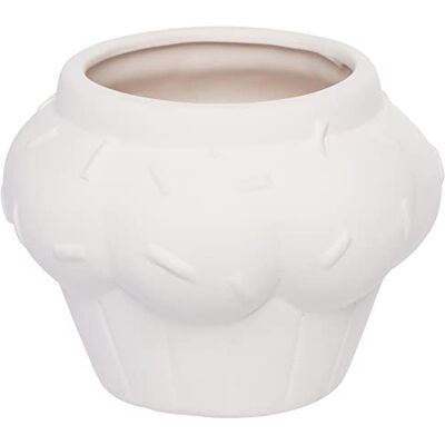 Baker Ross Pots de Fleurs en Céramique Forme Cupcake Lot de 3, Jolies Jardinières à Peindre et à Décorer pour Les Enfants (FC364) Baker Ross Pots de Fleurs en Céramique Forme Cupcake Lot de 3, Jolies Jardinières à Peindre et à Décorer pour Les Enfants (FC364)