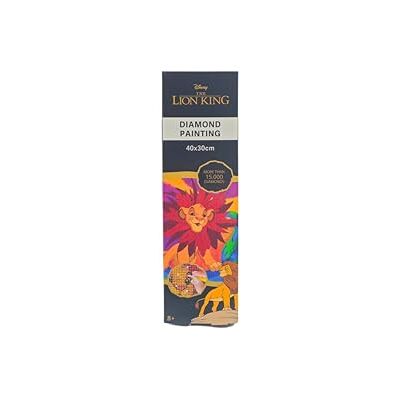 Disney Roi Lion Kit de peinture diamant pour enfants avec motif Simba 40 x 30 cm avec plus de 15 000 pierres Kit créatif à faire soi-même pour filles et garçons à partir de 8 ans Disney Roi Lion Kit de peinture diamant pour enfants avec motif Simba 40 x 30 cm avec plus de 15 000 pierres Kit créatif à faire soi-même pour filles et garçons à partir de 8 ans