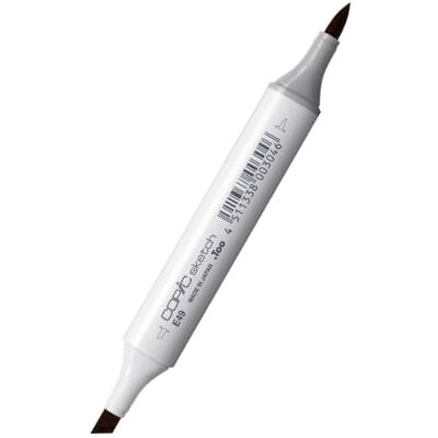 Marqueur Copic E49 - Double Pointe à Base d'Alcool - 358 Couleurs Marqueur Copic E49 - Double Pointe à Base d'Alcool - 358 Couleurs