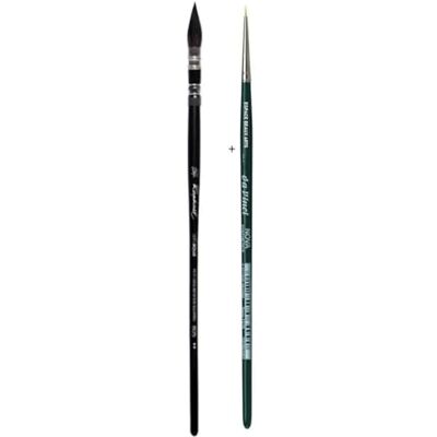 Raphael Pinceau LAVIS SOFTAQUA.SÉRIE 805 Vegans. N° 0/3 + 1 pièce Mini Da Vinci Nova-Synthetik 1570 Raphael Pinceau LAVIS SOFTAQUA.SÉRIE 805 Vegans. N° 0/3 + 1 pièce Mini Da Vinci Nova-Synthetik 1570