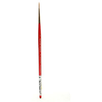 Winsor & Newton Sceptre Gold II Pinceau Rond manche court Série 202 N°0 Winsor & Newton Sceptre Gold II Pinceau Rond manche court Série 202 N°0