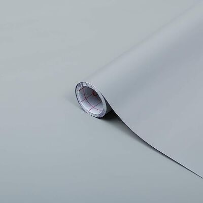 Vinyle adhésif gris d-c-fix - Amovible, Mat, 0,45x2m Vinyle adhésif gris d-c-fix - Amovible, Mat, 0,45x2m