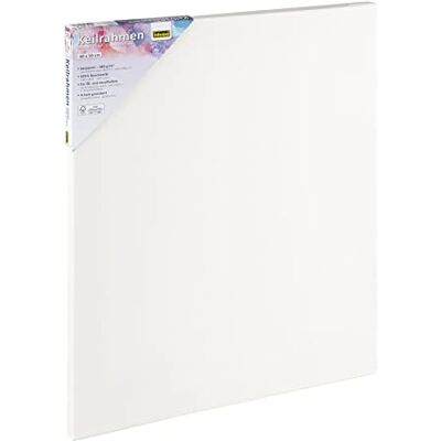 Idena 60033 Toile 100% coton 380 g/m² pour peinture à l'huile et acrylique Blanc 40 x 50 cm Idena 60033 Toile 100% coton 380 g/m² pour peinture à l'huile et acrylique Blanc 40 x 50 cm