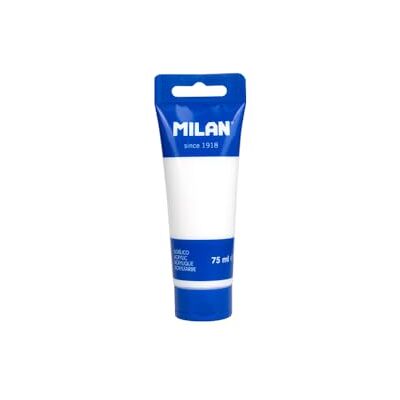 MILAN ® Tube 75 ml peinture acrylique blanche MILAN ® Tube 75 ml peinture acrylique blanche
