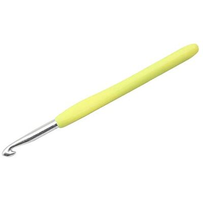 GLOREX 5 2004 07 – Crochet de 6,0 mm avec poignée en plastique, forme ergonomique, tient confortablement dans la main, pour des projets de crochet polyvalents GLOREX 5 2004 07 – Crochet de 6,0 mm avec poignée en plastique, forme ergonomique, tient confortablement dans la main, pour des projets de crochet polyvalents