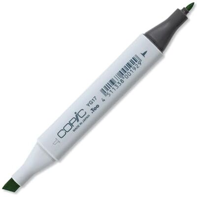 Copic YG17 Vert Herbe Marqueur - Marqueur Copic YG17 Vert Herbe Marqueur - Marqueur
